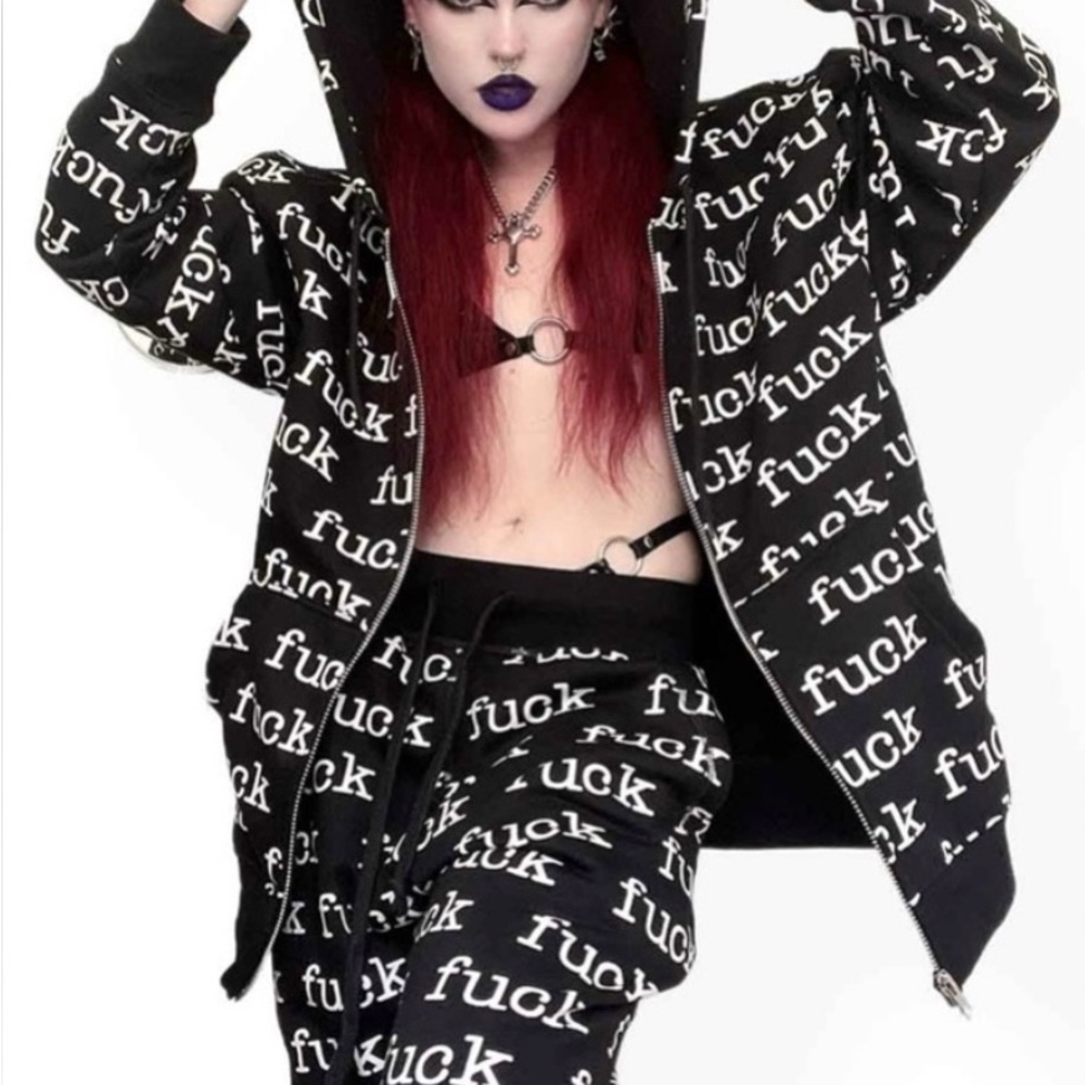 Lip Service F*CK Hoodie and Jogger Sweatsuit (Copy)